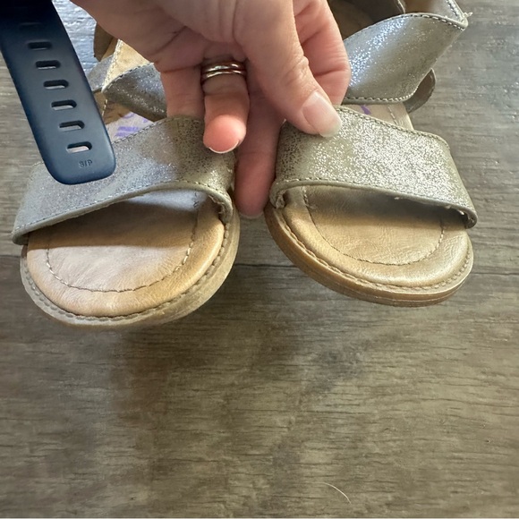 Blowfish zip back tan with sparkle sandals - Picture 7 of 7